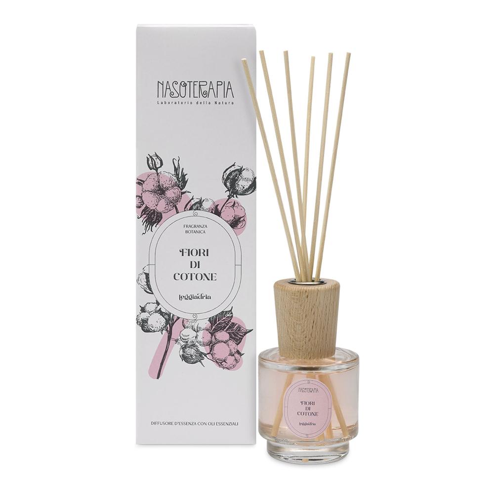 Nasoterapia - Diffusore con Bastoncini Fiori di Cotone 180 ml