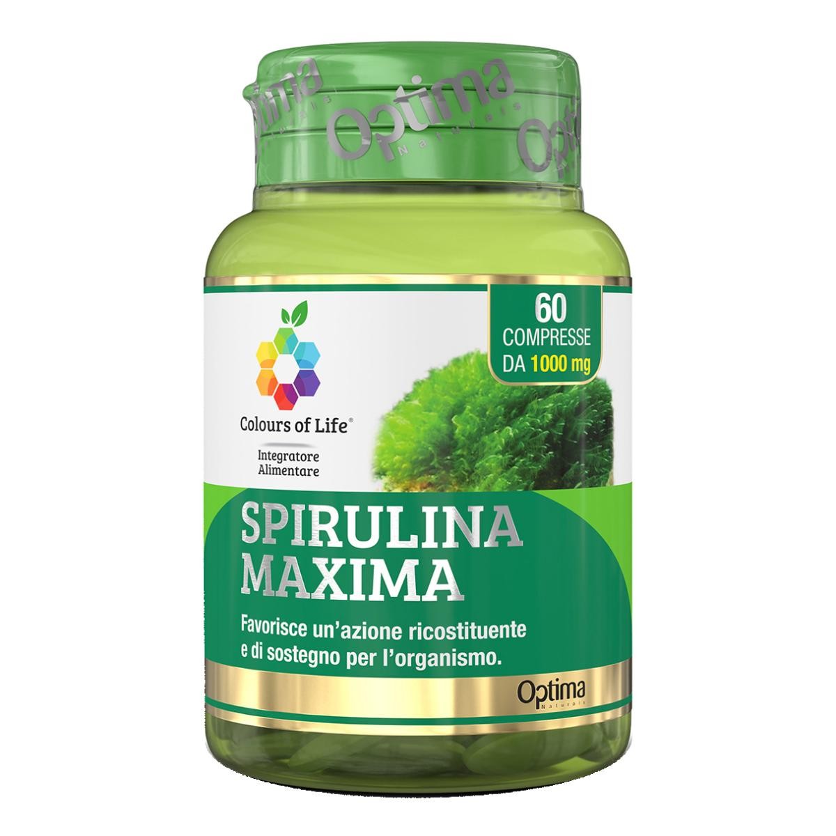 Spirulina Maxima Integratore Ricostituente 60 Compresse — confronto prezzi