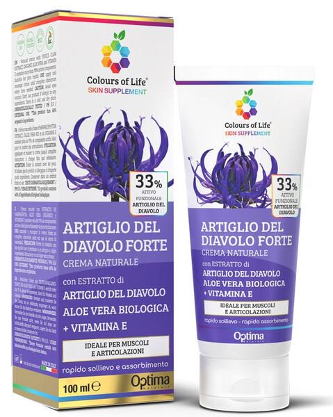 Optima Naturals Colours Of Life - Artiglio Del Diavolo 33% Crema Naturale, 100ml — confronto prezzi