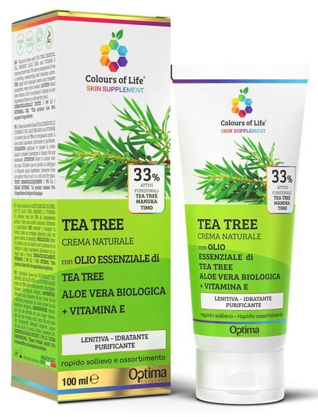 Optima Colours of Life Tea Tree Crema Eudermica 100 ml — confronto prezzi