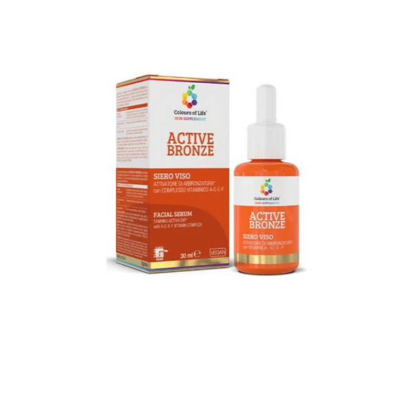 Colours Of Life Active Bronze Siero Viso Attivatore di Abbronzatura 30 ml — confronto prezzi