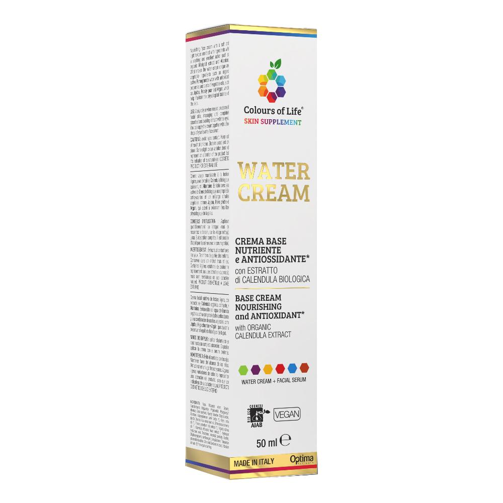 Optima Naturals Colours Of Life - Water Cream Crema Base Nutriente Viso, 50ml — confronto prezzi