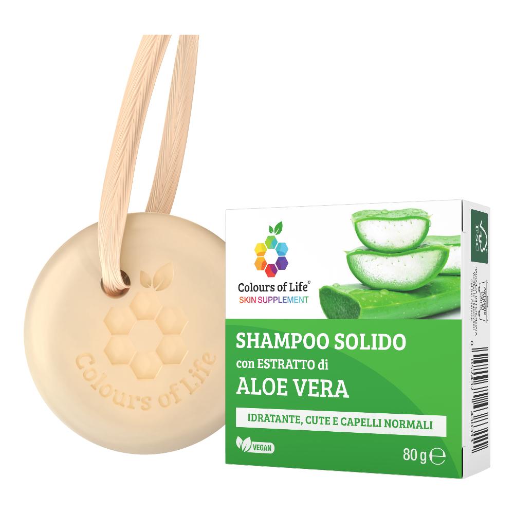 Optima Naturals Colours Of Life - Shampoo solido Idratante Aloe Vera, 80g — confronto prezzi