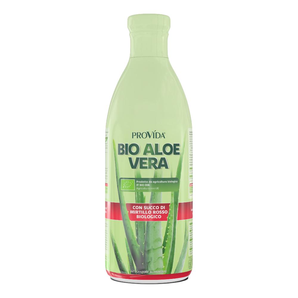 Provída Bio Aloe Vera con Succi di Mirtillo Rosso Biologico Soluzione Orale 1000 ml orale
