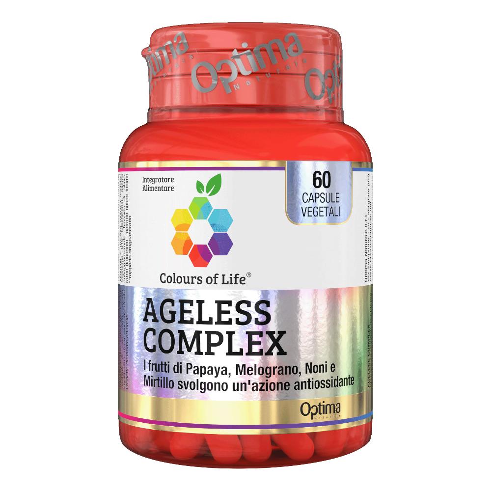Optima Naturals Colours Of Life - Ageless Complex Integratore, 60 Capsule — confronto prezzi