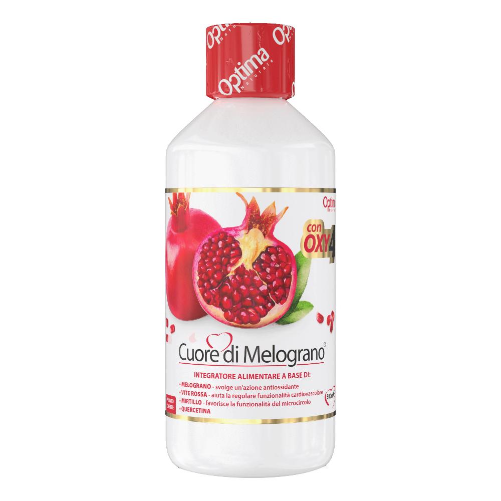 Optima Naturals Cuore di Melograno Succo OXY 4 Integratore Antiossidante, 500ml — confronto prezzi