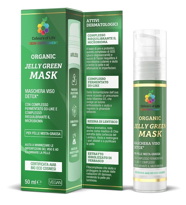 Jelly green organic mask 50 ml — confronto prezzi