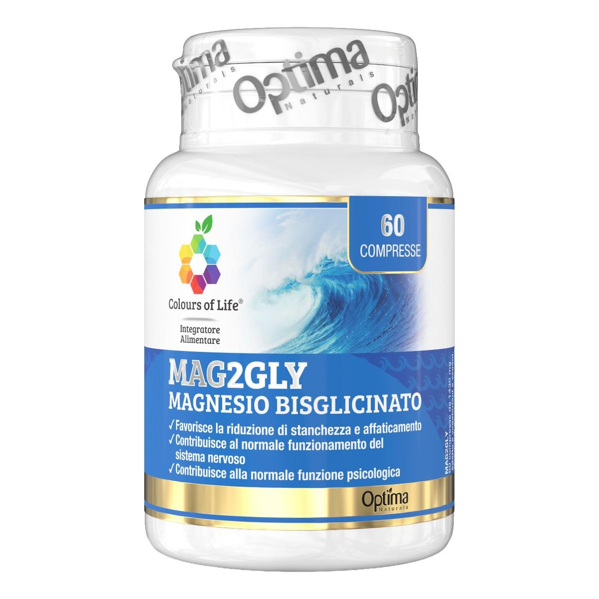 MAG2GLY MG BISGLIC60CPR COLOUR