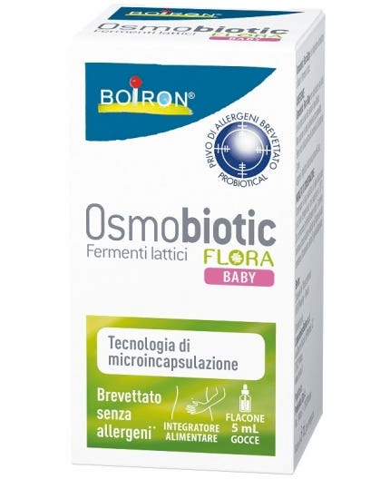Boiron Osmobiotic Flora Baby Integratore Fermenti Lattici Gocce 5 ml