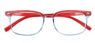 Prontoleggo 1601 Rosso Azzurro Occhiali Da Lettura +1,00