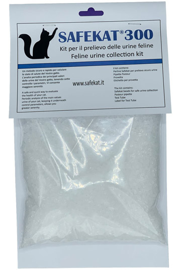 SAFEKAT 300 PRELIEVO URINE GATTO KIT BUSTINA 300GR - LATINAVETE — confronto prezzi