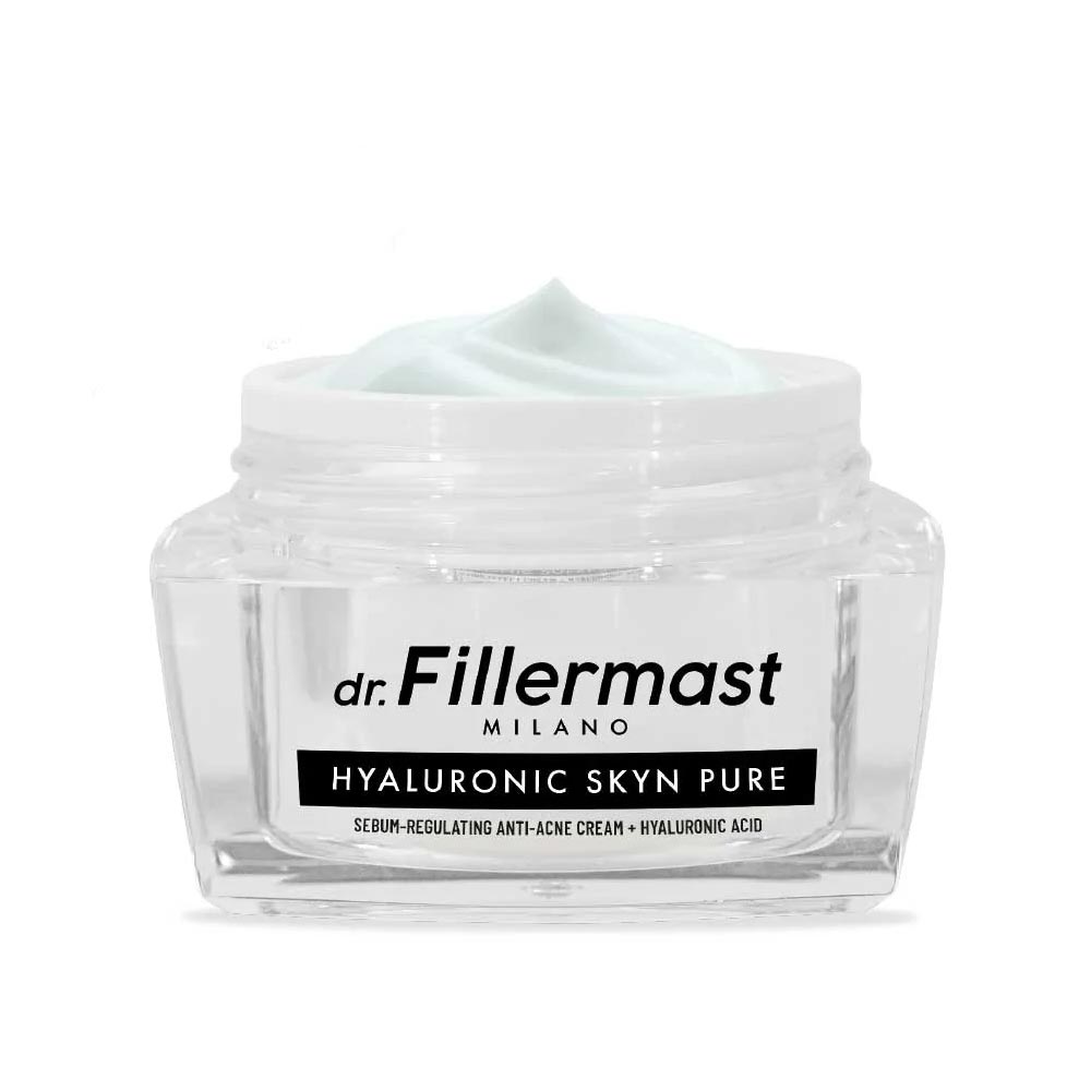 Dr. Fillermast Hyaluronic Skin Pure Crema Viso Levigante, 30ml