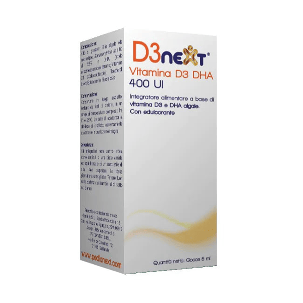 D3Next DHA Integratore Vitamina D3 e Omega-3 5 ml