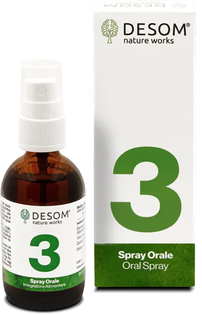 Desom 3 Spray 50ml - integratore alimentare per la regolarità intestinale