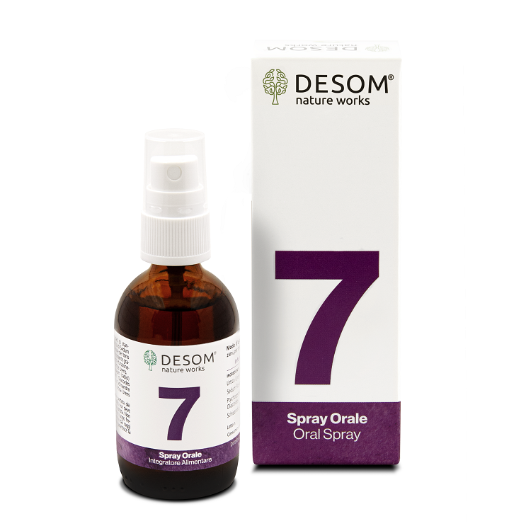 Desom 7 spray 50ml - integratore alimentare per il tono dell'umore
