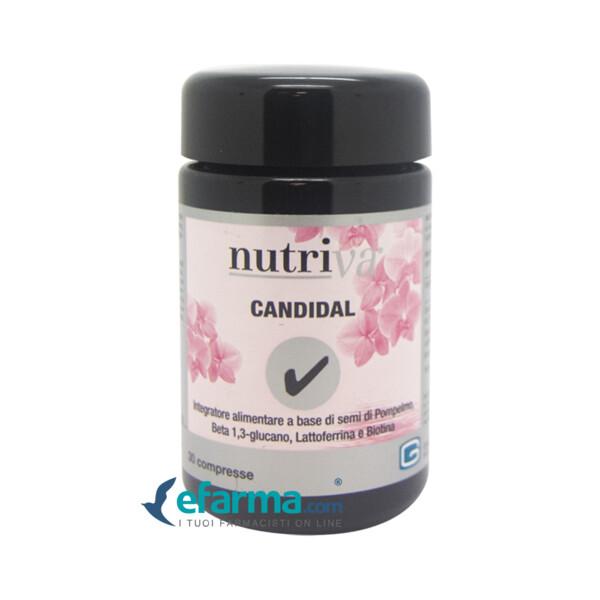Nutriva Candidal Integratore Candida 30 Compresse