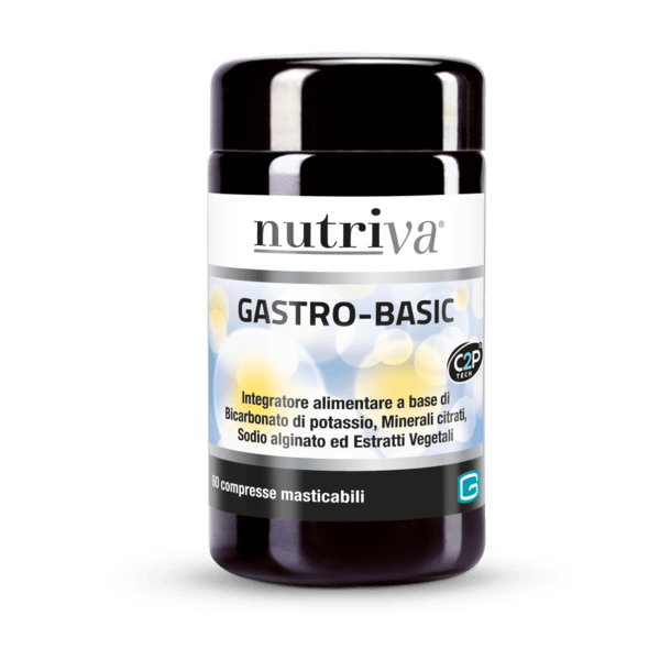 Nutriva Gastro-Basic Integratore Acidità Gastrica 60 Compresse