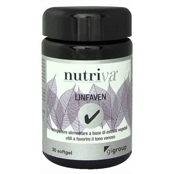 Nutriva Linfoven Integratore Venoso 30 Compresse Softgel — confronto prezzi