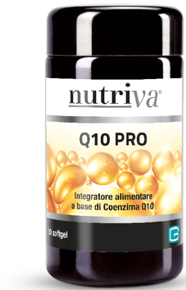 Nutriva Q10 Pro Integratore Coenzima Q10, 30 Capsule Molli per Energia e Antiossidante — confronto prezzi