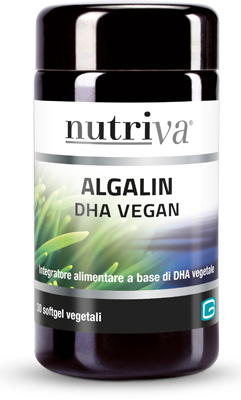 Nutriva Algalin Dha Vegan 30 Softgel Vegetali pz Capsule morbide
