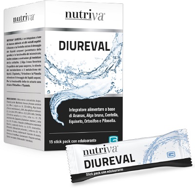 Nutriva Diureval 15 Stick Pack Da 10 Ml 150 ml Soluzione orale — confronto prezzi