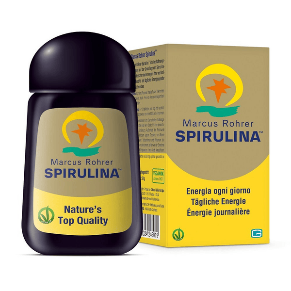 Marcus Rohrer Spirulina Energy & Immunity Integratore Ricostituente 180 Compresse — confronto prezzi