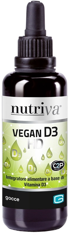 Nutriva Vegan D3 Hd Integratore Vitamina D3 Supporto Ossa Sistema Immunitario 30ml