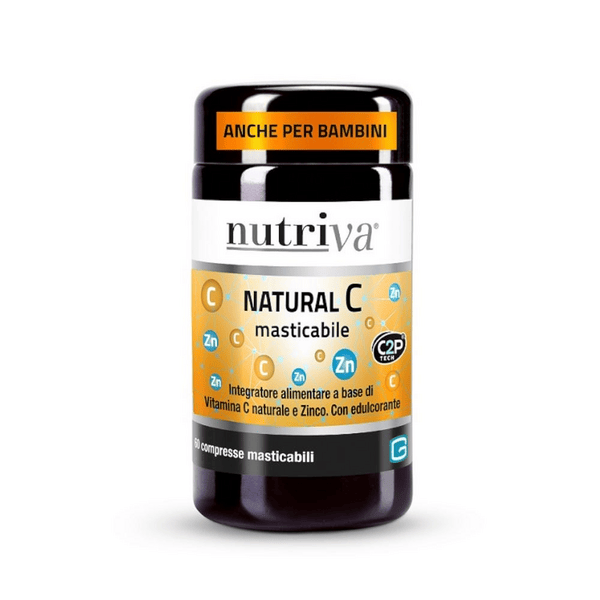 Nutriva Natural C Integratore 60 Compresse Masticabile — confronto prezzi