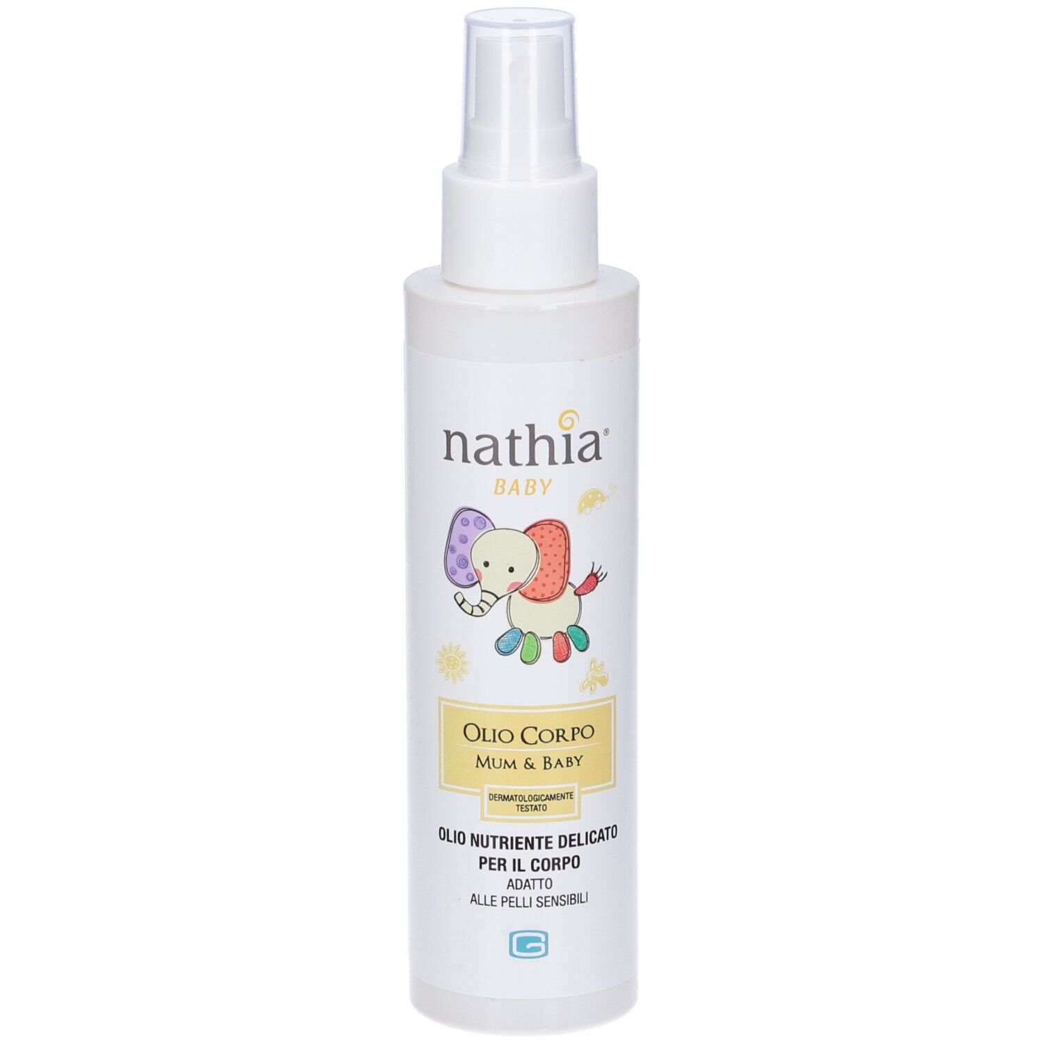 Nathia Baby Olio Corpo Spray Mum & 150 ml per la pelle