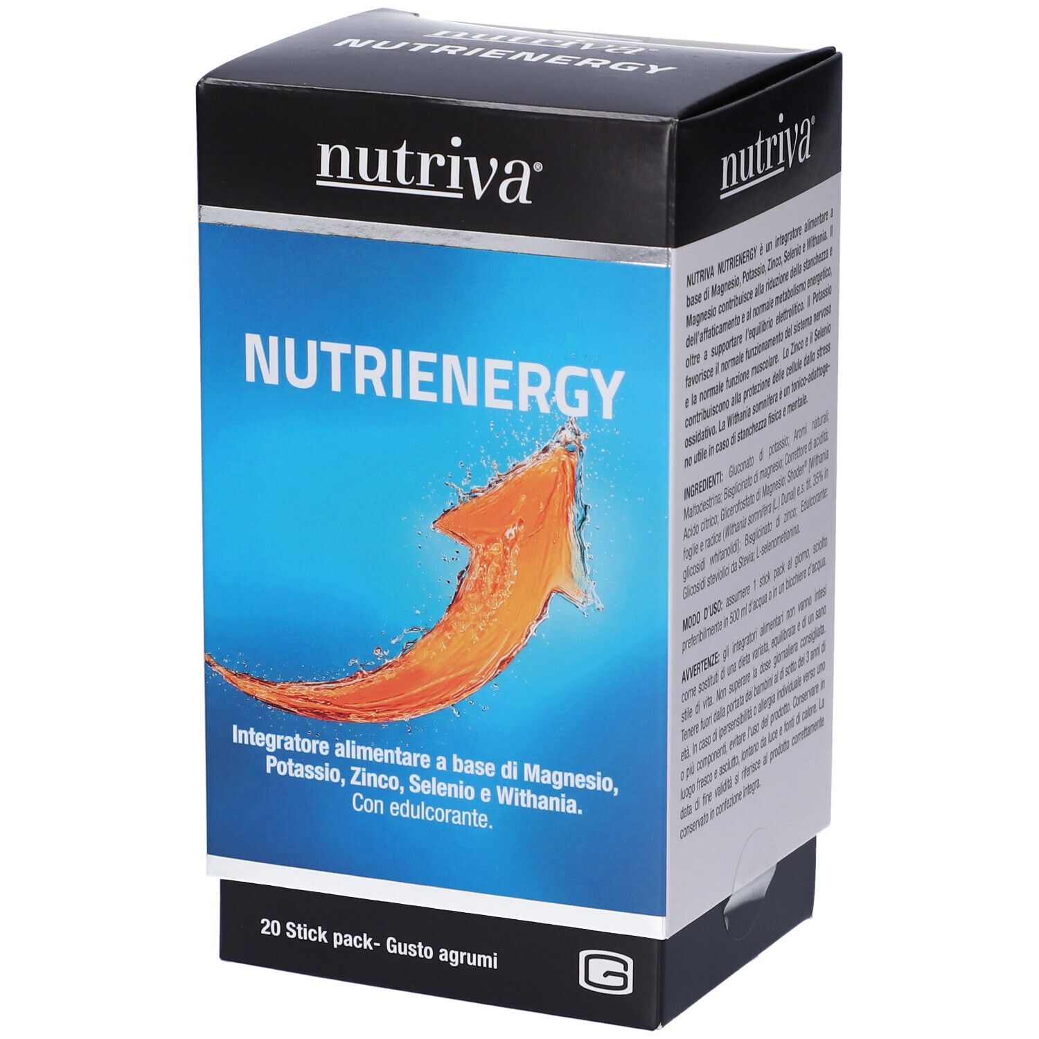 Nutriva Nutrienergy Stick Pack 86 g Polvere per soluzione orale