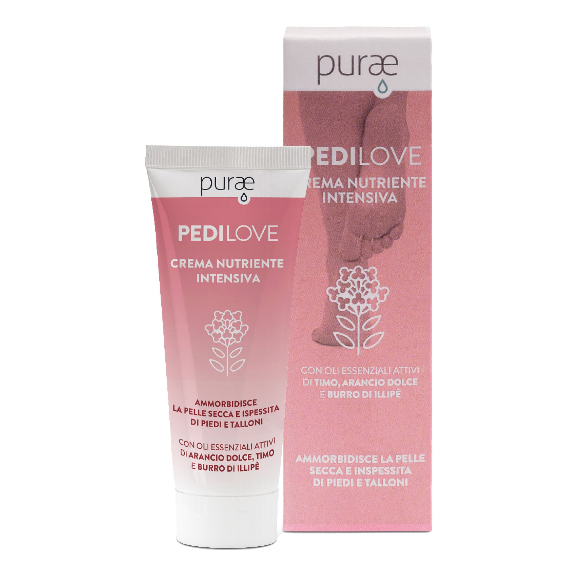 Purae PediLove - Crema Comfort Rinfrescante Piedi, 75ml — confronto prezzi
