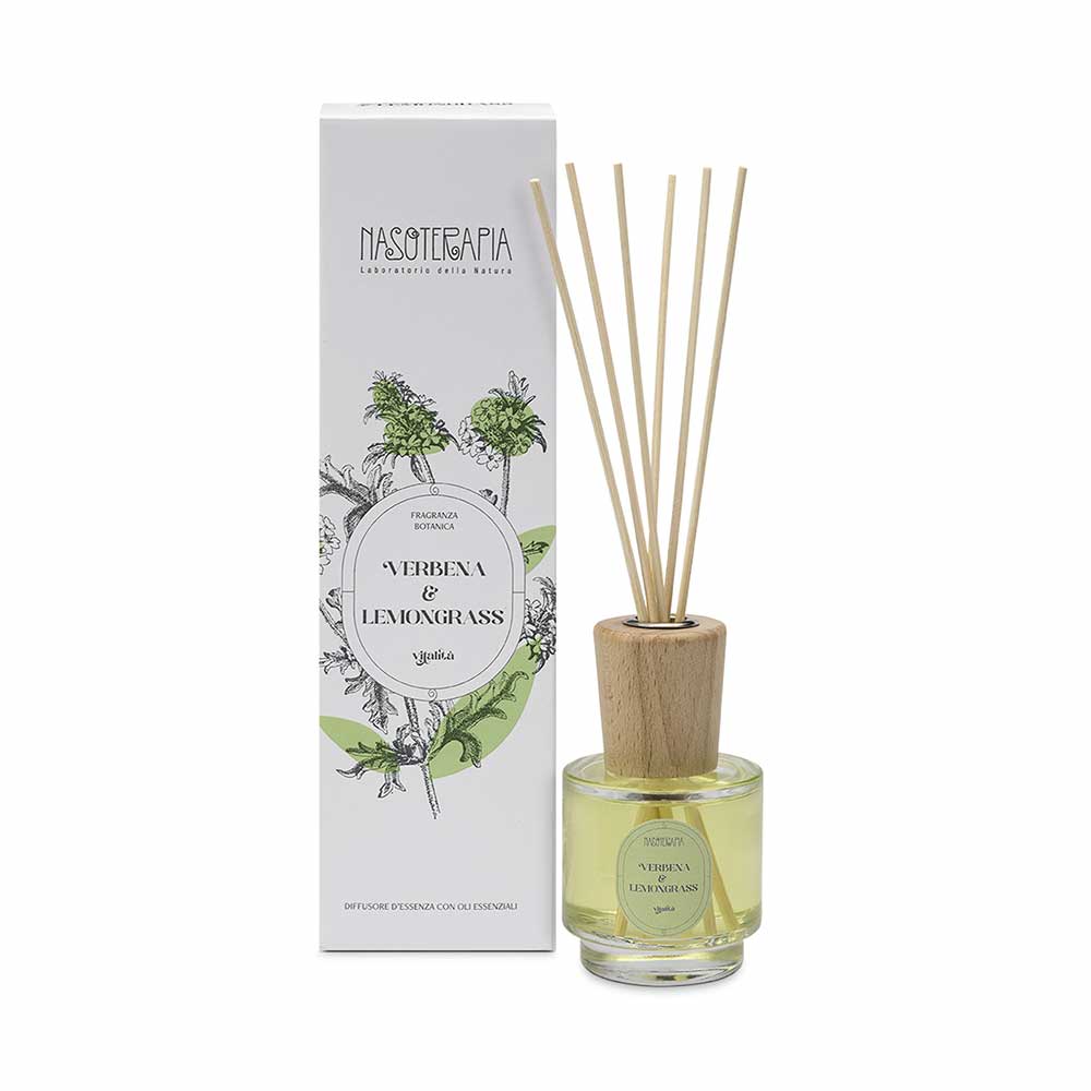 Nasoterapia Verbena Lemongrass | Diffusore Bastoncini | 100 ml