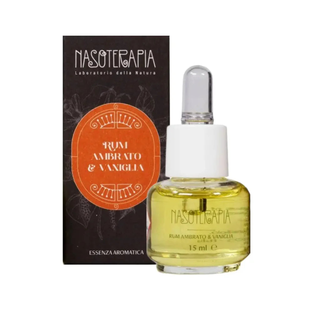 Nasoterapia Essenza Aromatica Rum ambrato e Vaniglia, 15ml