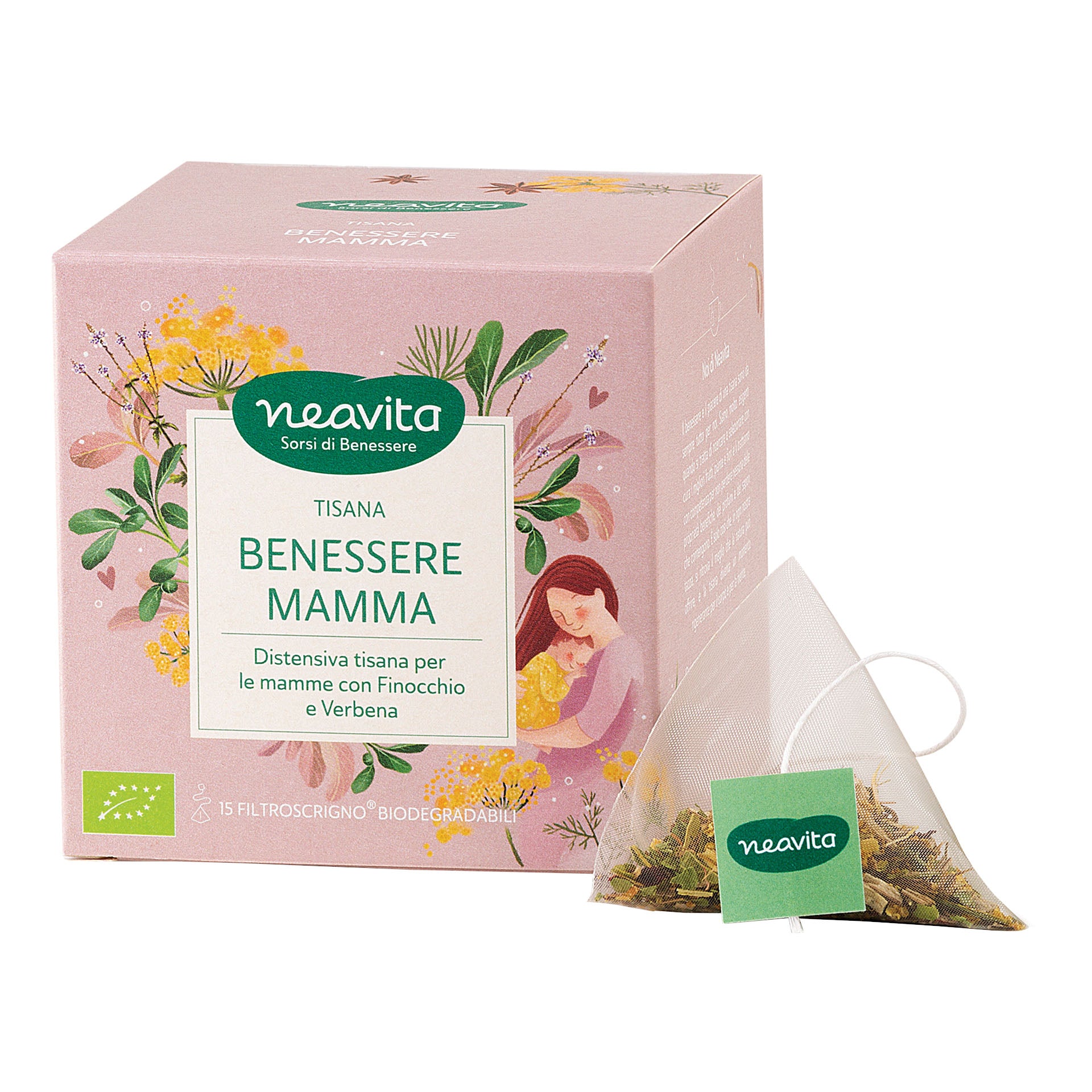Neavita Benessere Mamma - Tisana Distensiva, 15 filtroscrigno