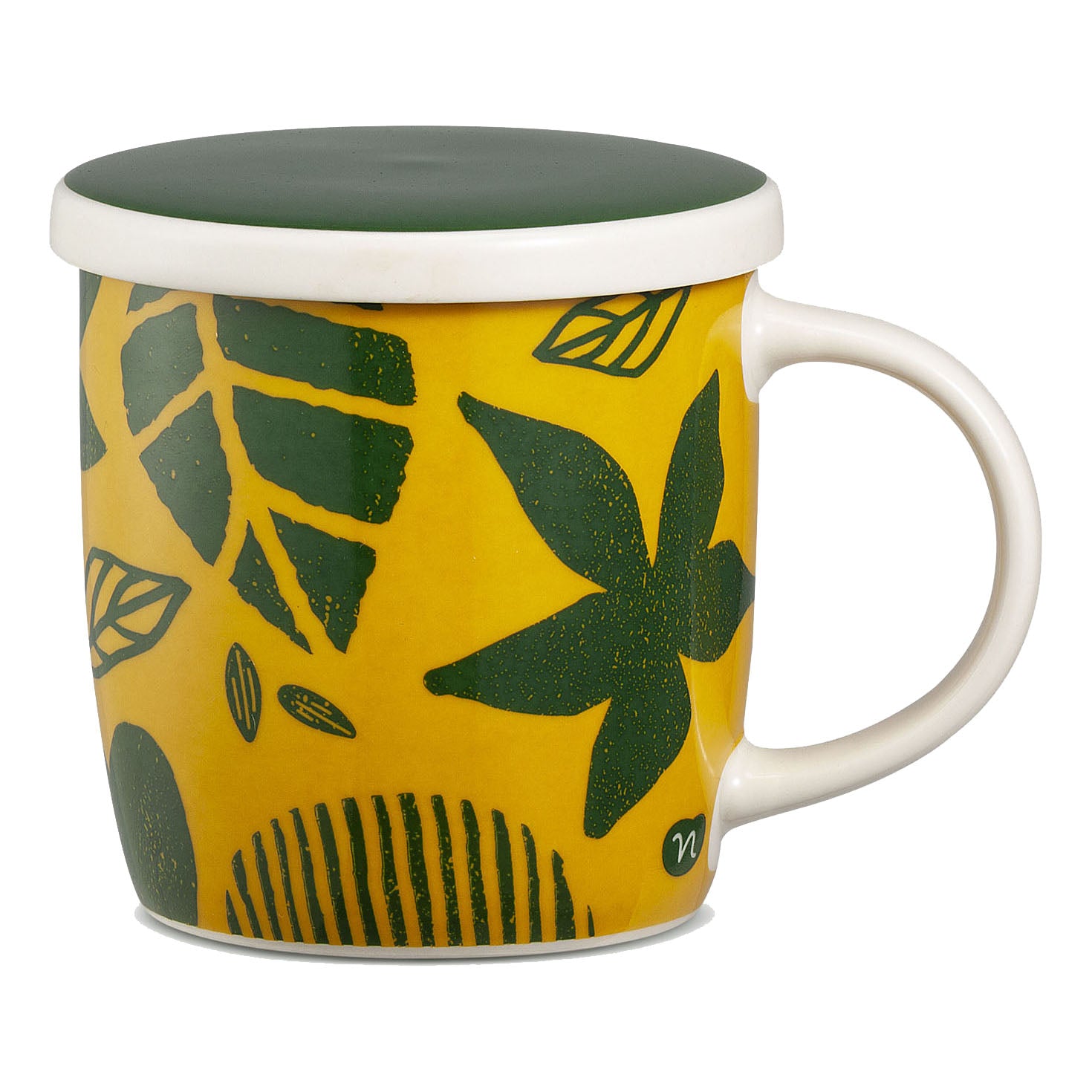 Neavita Infusioni di Benessere - Herbal Infuser Infusiera Giallo e Verde