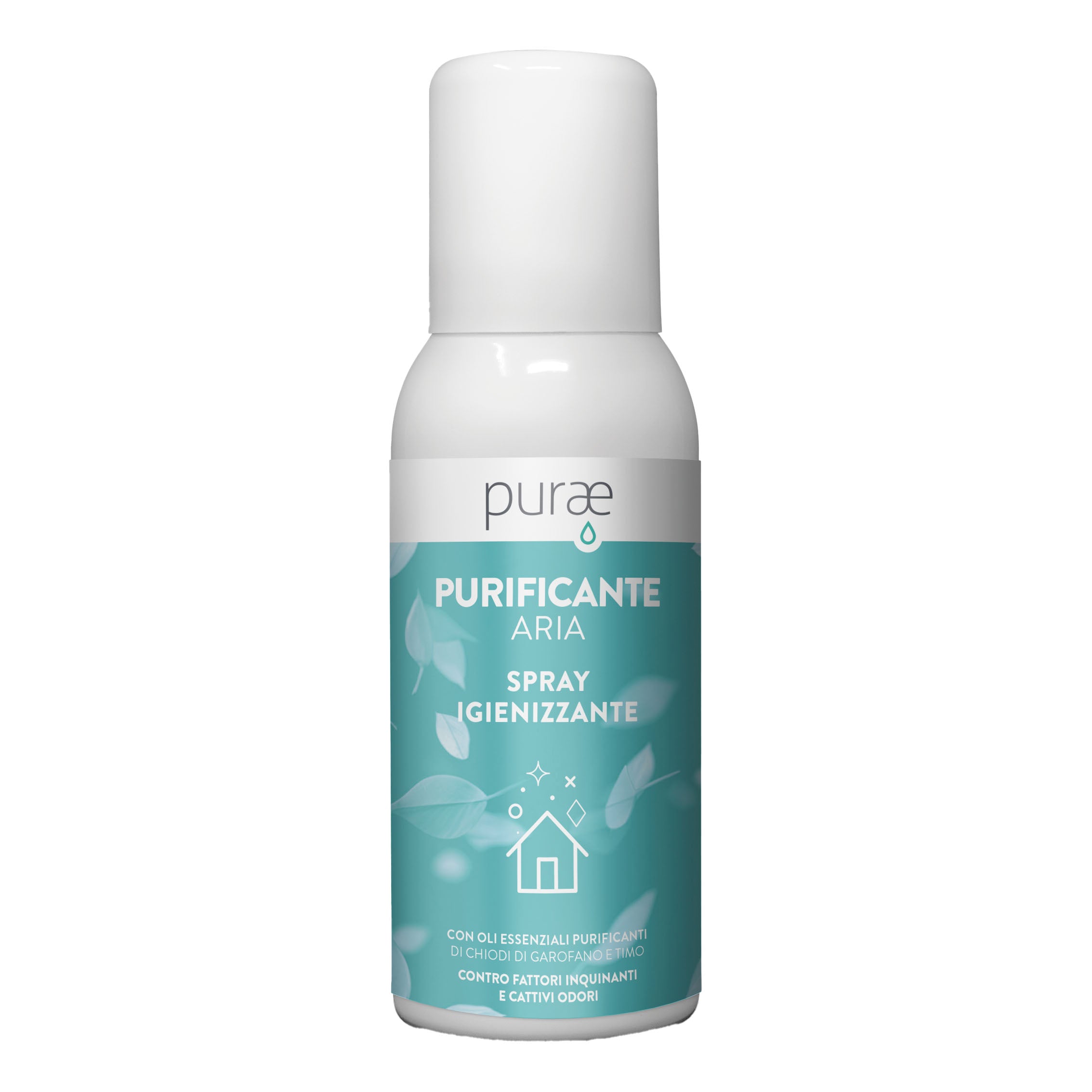 Purae Purificante Aria Spray Igienizzante Superfici e Tessuti, 100ml