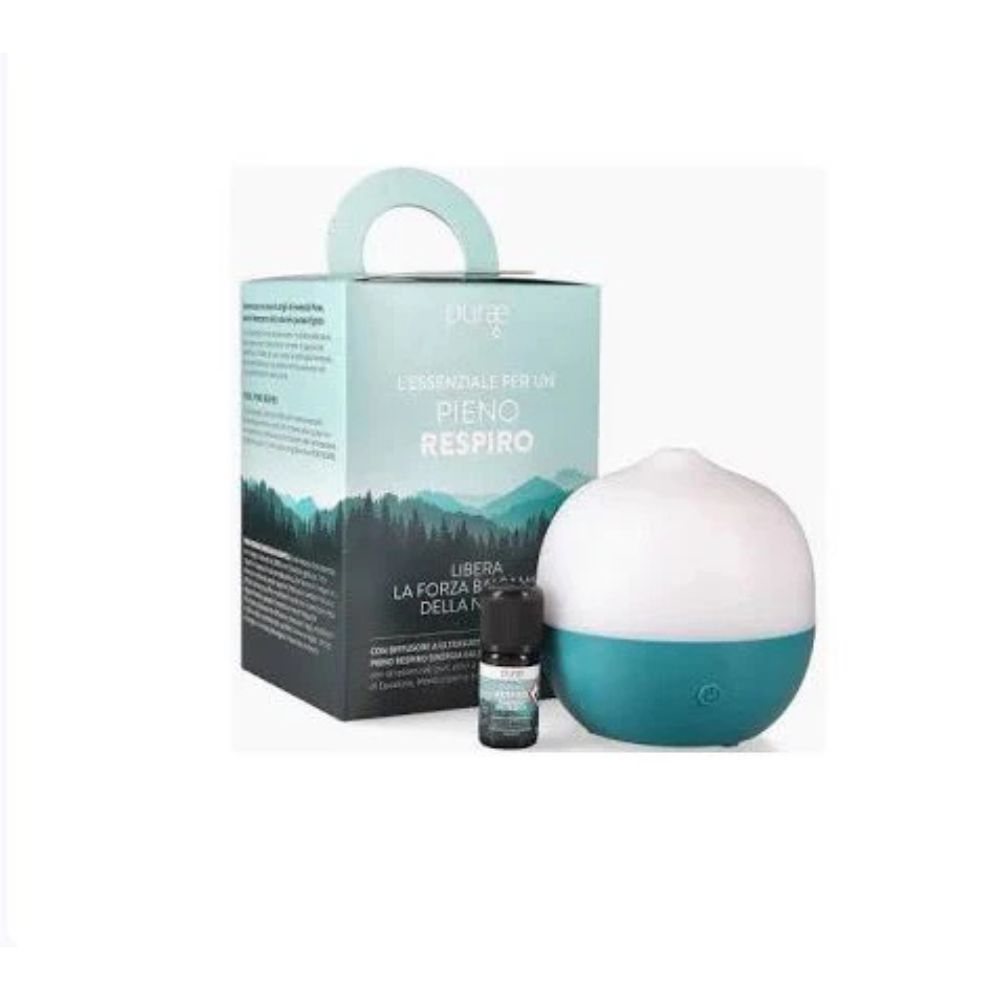 Purae Diffusore Ultrasuoni Piper | Sinergia Balsamica | Kit