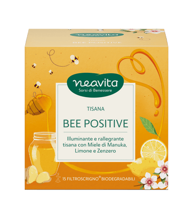 Neavita Bee Positive Tisana Limone Zenzero e Miele, 15 filtri