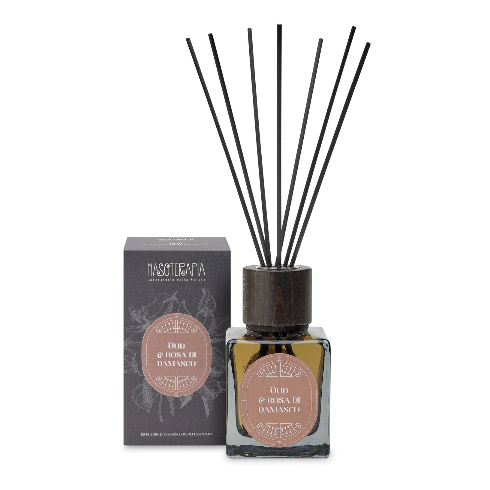 Nasoterapia Oud & Rosa di Damasco - Diffusore d'Essenza, 200ml
