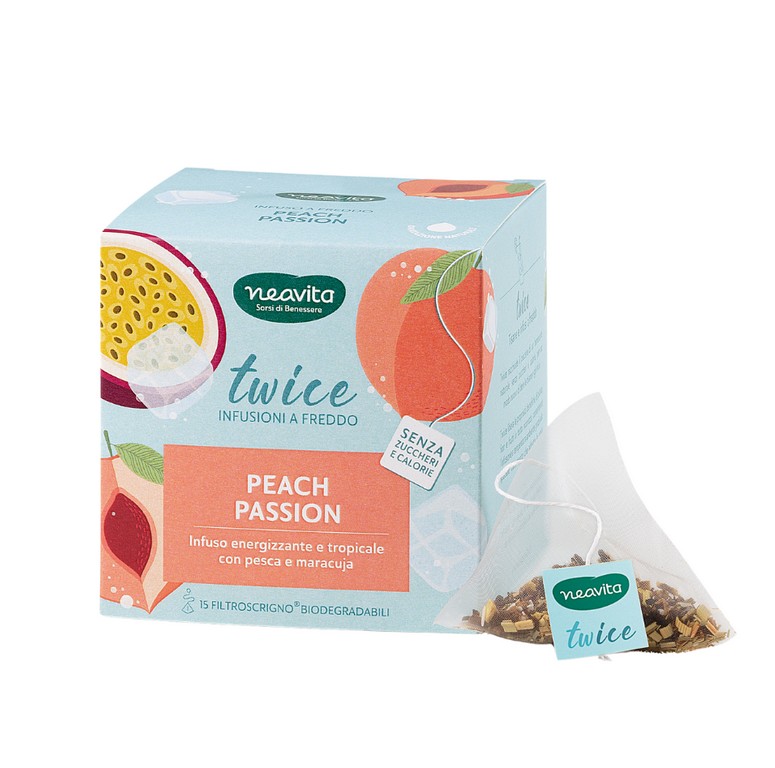 Neavita infuso twice peach passion filtroscrigno 15 pezzi — confronto prezzi