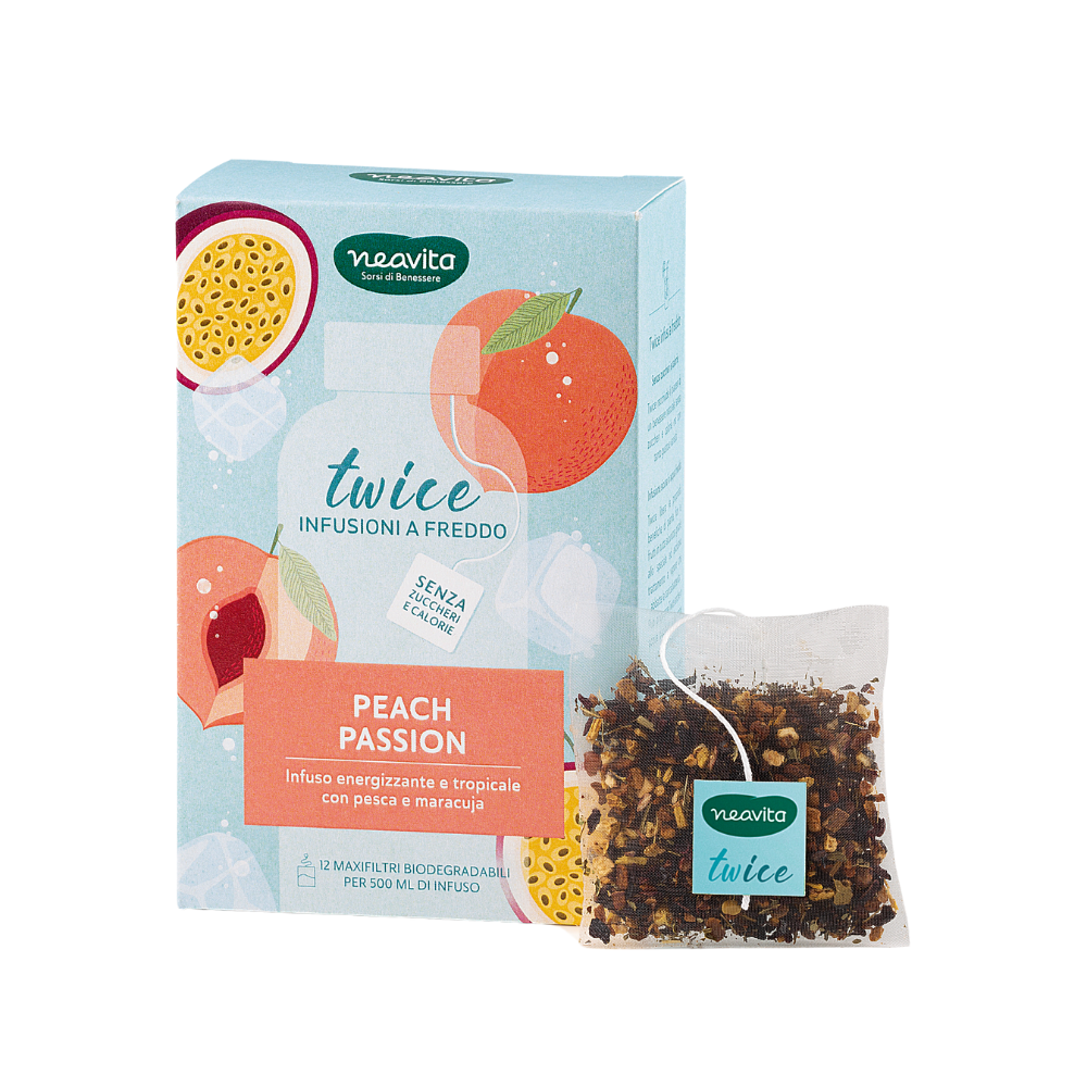 Neavita infuso twice peach passion maxifiltro to go 12 pezzi — confronto prezzi