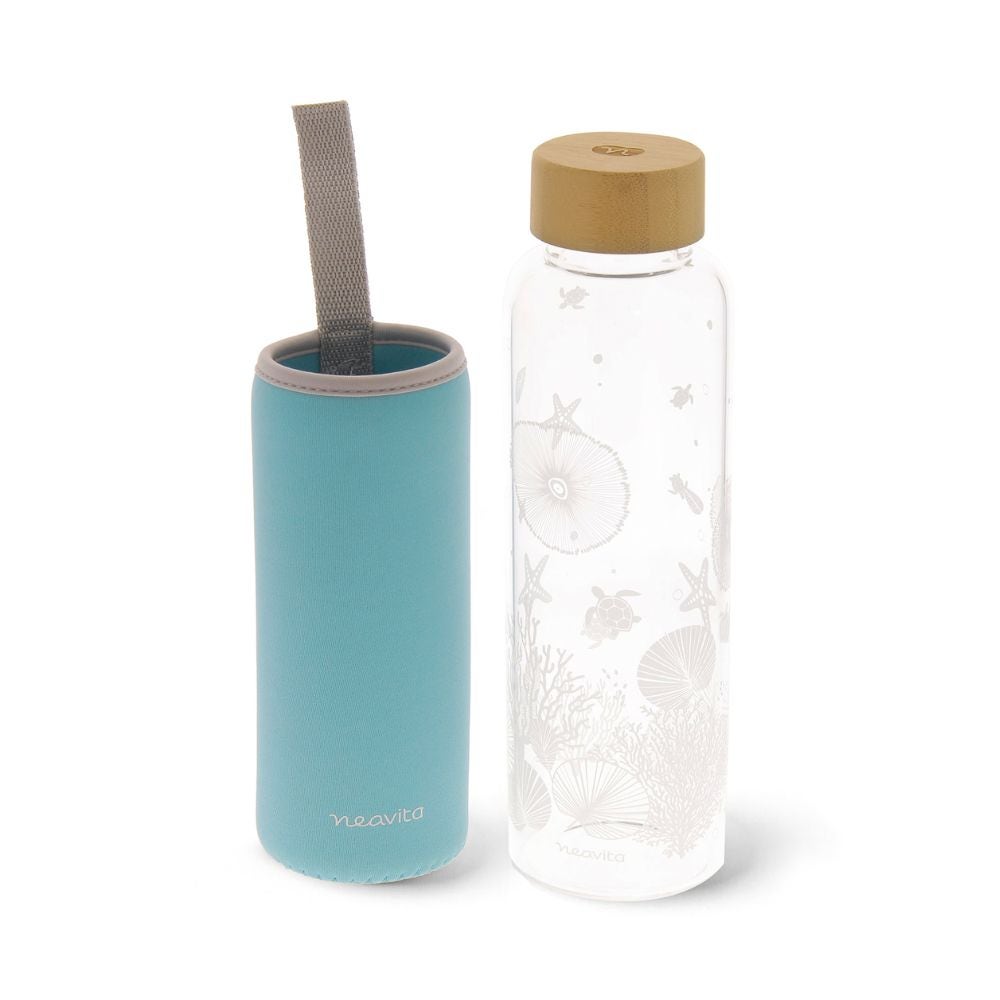 Neavita Twice - Bottiglia in Vetro Limited Edition Love Nature, 1 Pezzo