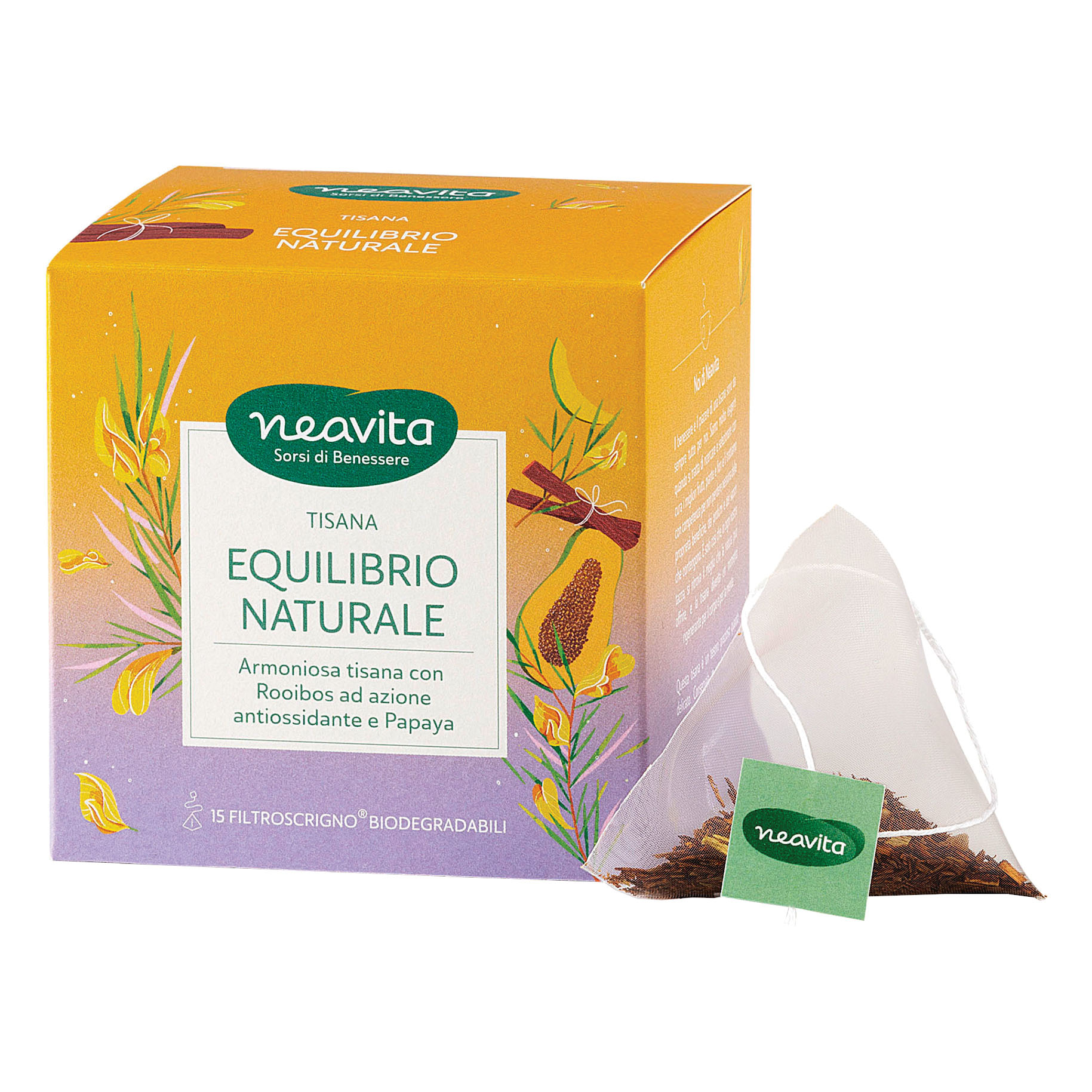 Neavita Filtroscrigno Tisana Equilibrio Naturale 15 Filtri