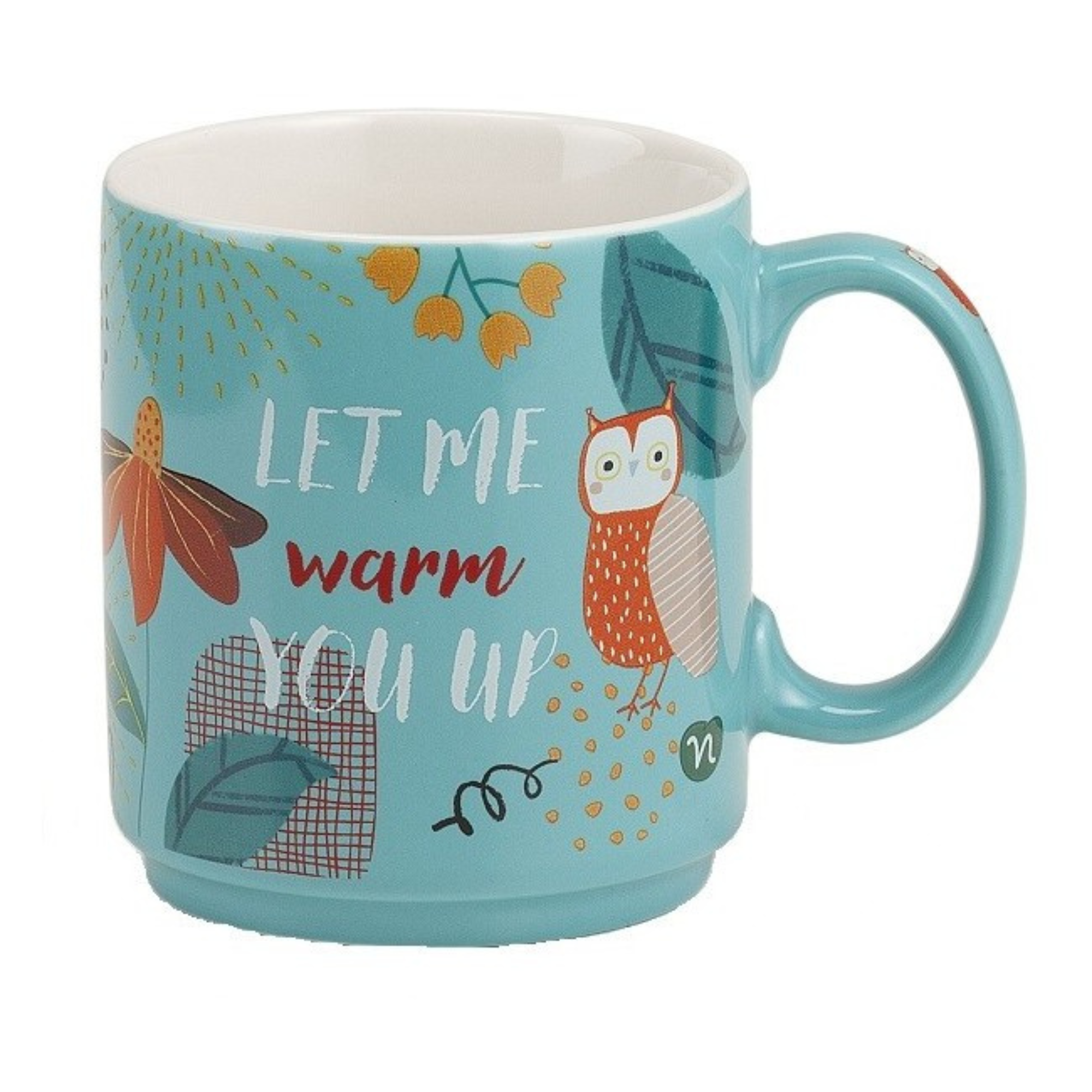 Neavita Mug Herbal PositiviTea Tazza Tisane Azzurro 350ml