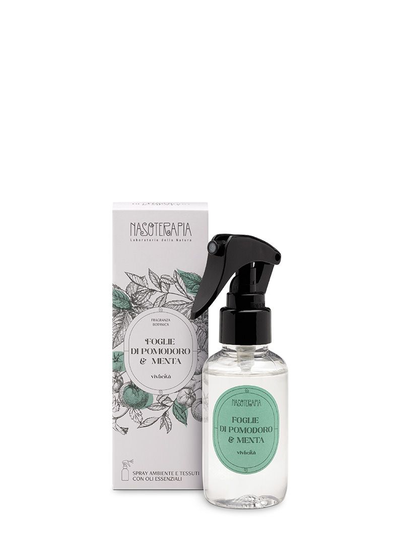 Nasoterapia - Spray Ambiente e tessuti Foglie di Pomodoro Menta 100 ml