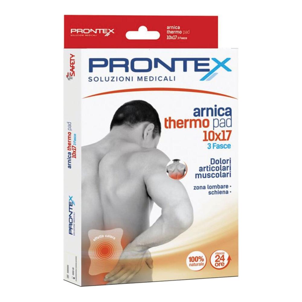 Fascia prontex arnica thermo pad 10 x 17 3 pezzi