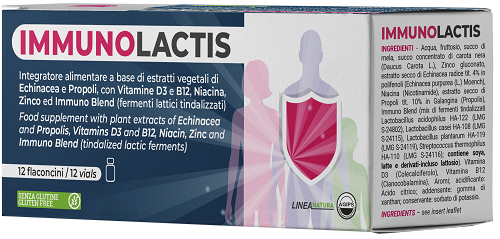 Immunolactis 12 Flaconcini Da 10 Ml 120 ml Soluzione orale