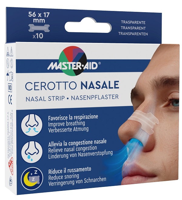 Master-aid Cerotti Nasali 56x17mm 10 Pezzi
