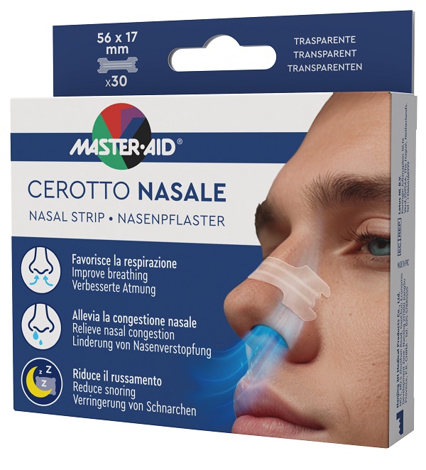 Cerotto nasale master-aid 56x17mm 30 pezzi — confronto prezzi