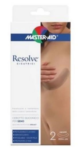 Master-aid Resolve Cicatrici Cerotto In Silicone Per Il Seno 32 X 4cm 2 Pezzi — confronto prezzi